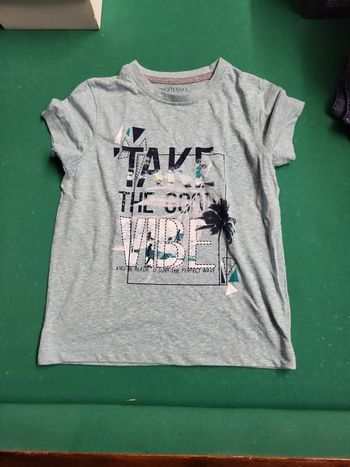 Tee shirt manche courte in extenso 6 ans 1a0cm