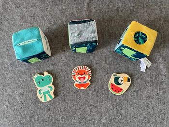 Cubes Jeu de cache-cache Les Lilliputiens