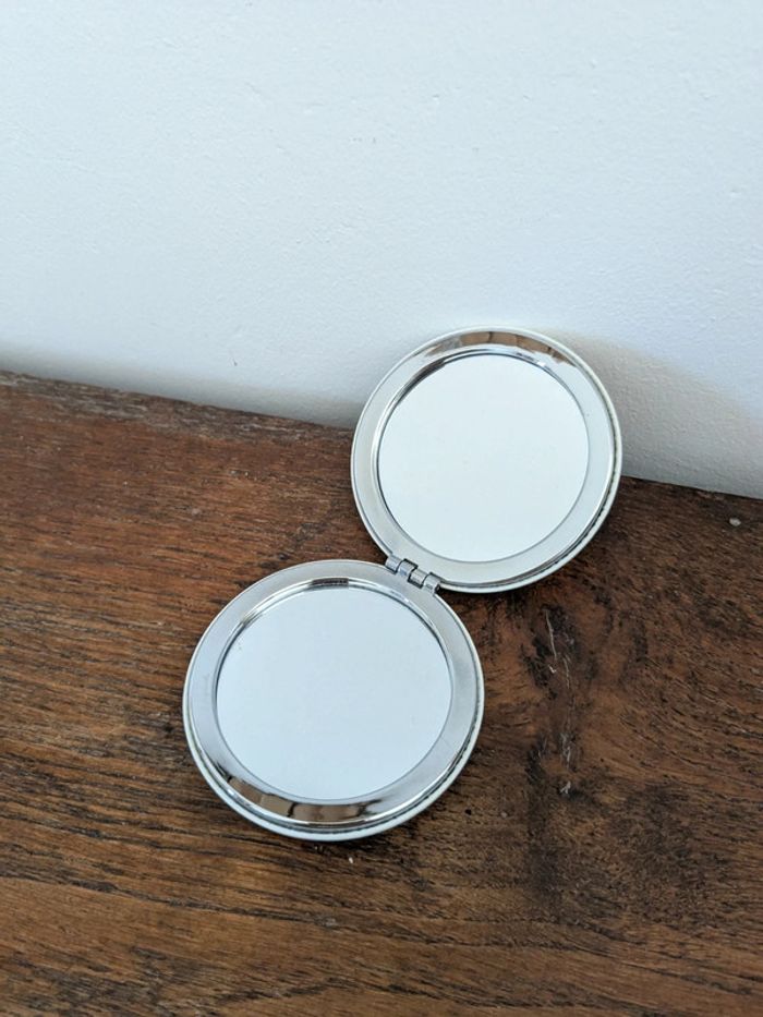 Miroir de poche rond ours cool - photo numéro 2