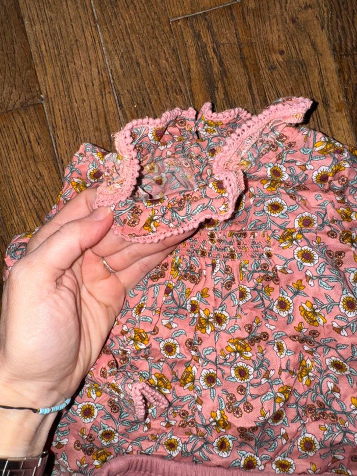 Blouse et pantalon léger Bout’chou 9 mois - photo numéro 2