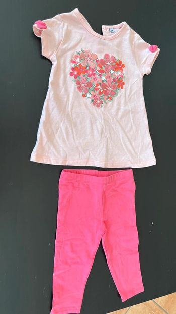 Ensemble legging tee shirt 12 mois