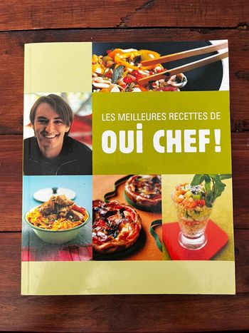 Livre Les meilleures recettes de Oui Chef! Cyril Lignac