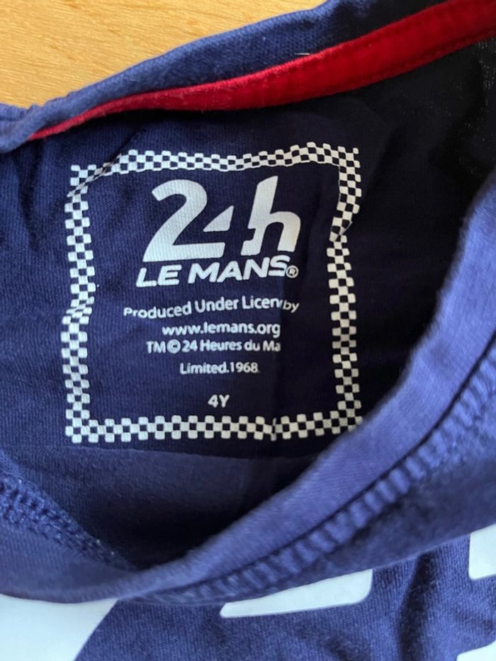 T-shirt 24 h Le Mans 4 ans - photo numéro 2