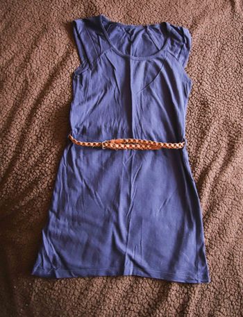 Petite robe bleu marine "Basic"