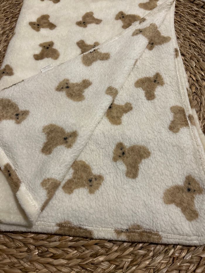 🧸 Plaid Ourson bébé - photo numéro 2