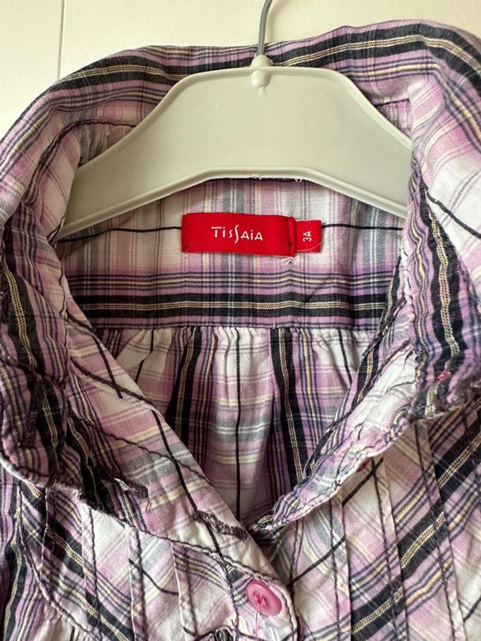 Chemise rayé violette - photo numéro 2