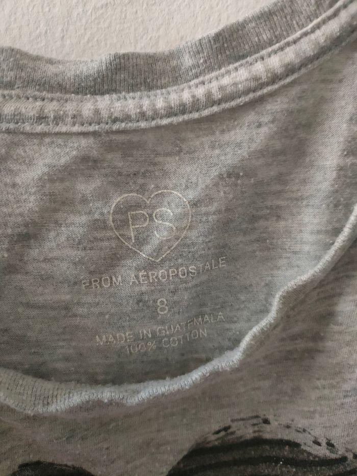 Tee-shirt pailleté 8 ans Ps From Aéropostale - photo numéro 3