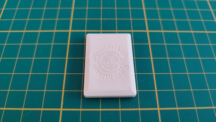 Tuile chiffre 1 un rouge pièce détachée L'original Rummikub chiffres M&M Ventures 2014 #E31 - photo numéro 2