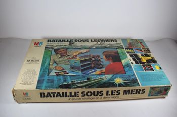 MB Bataille sous les mers 100% Complet Boite abimée