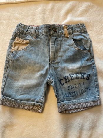 Short en jean bleu clair creeks