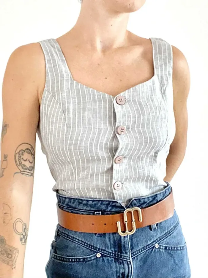 Tee Shirt Lynn Adler en taille 1 - Made in France - photo numéro 3