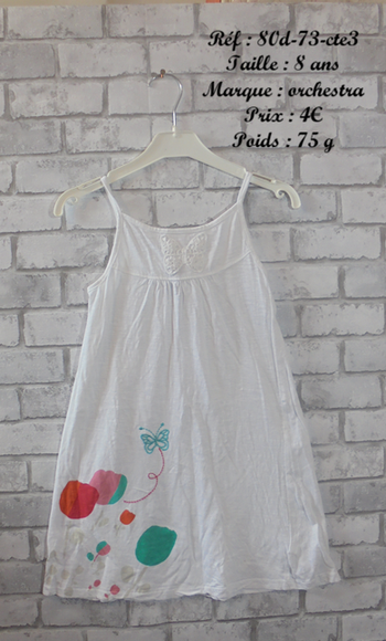 Robe 8 ans Orchestra (80d-73-cte3)