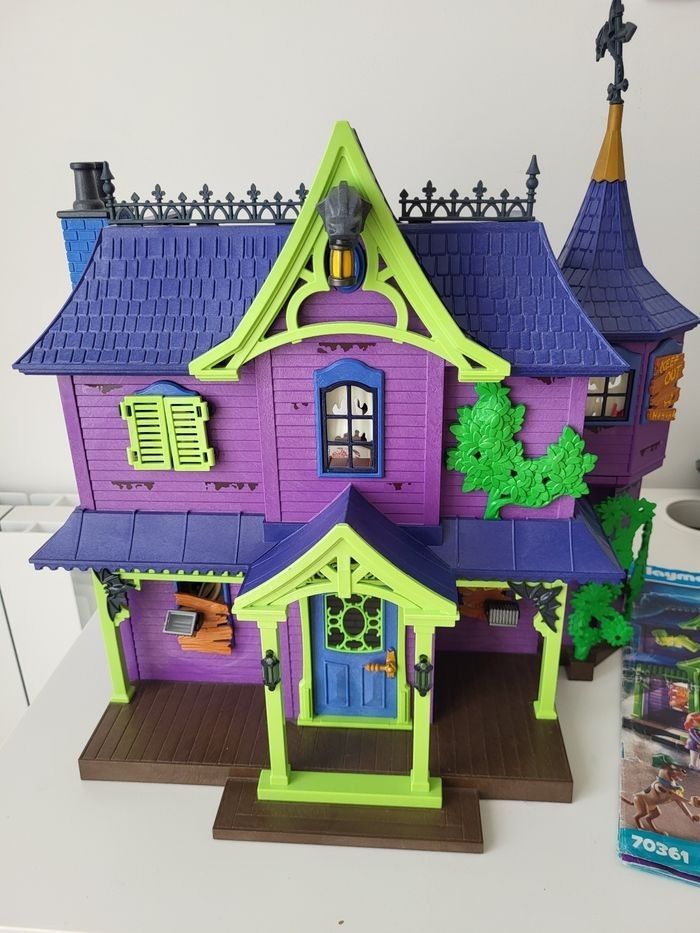 Manoir hanté Scooby Doo Playmobil - photo numéro 2
