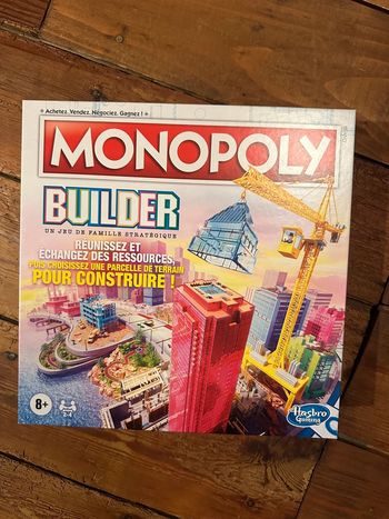 NEUF Monopoly builder 3 dimensions 3D immeubles collection Hasbro