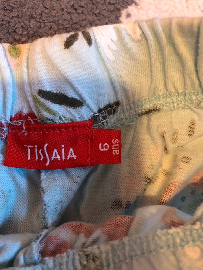 Pantalon fin fille 6 ans fleurs - photo numéro 2