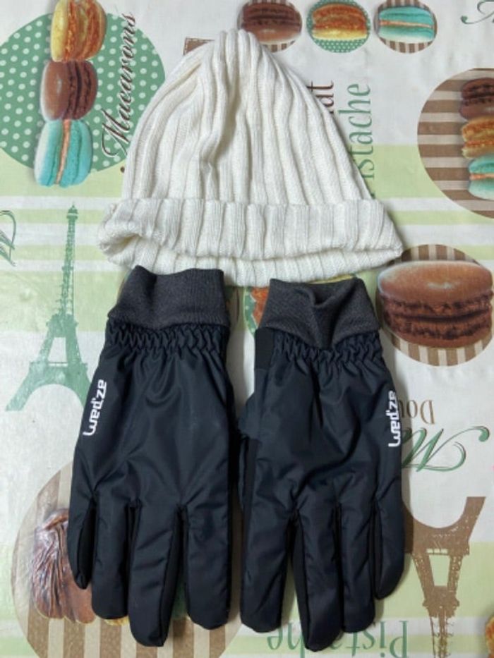 Gants taille XL décathlon +bonnet