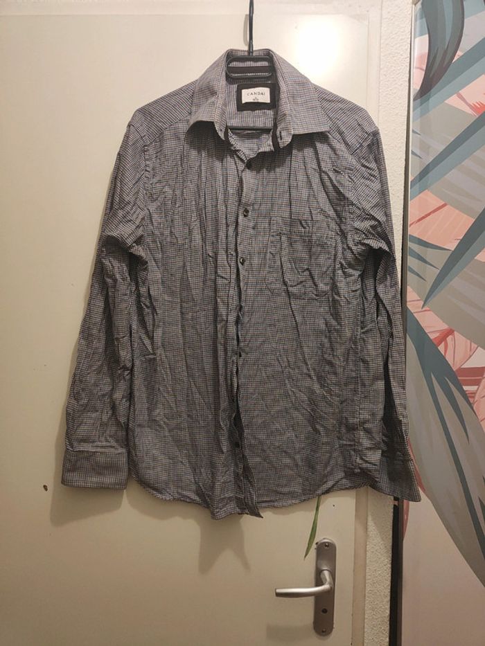 Jolie chemise vichy homme M