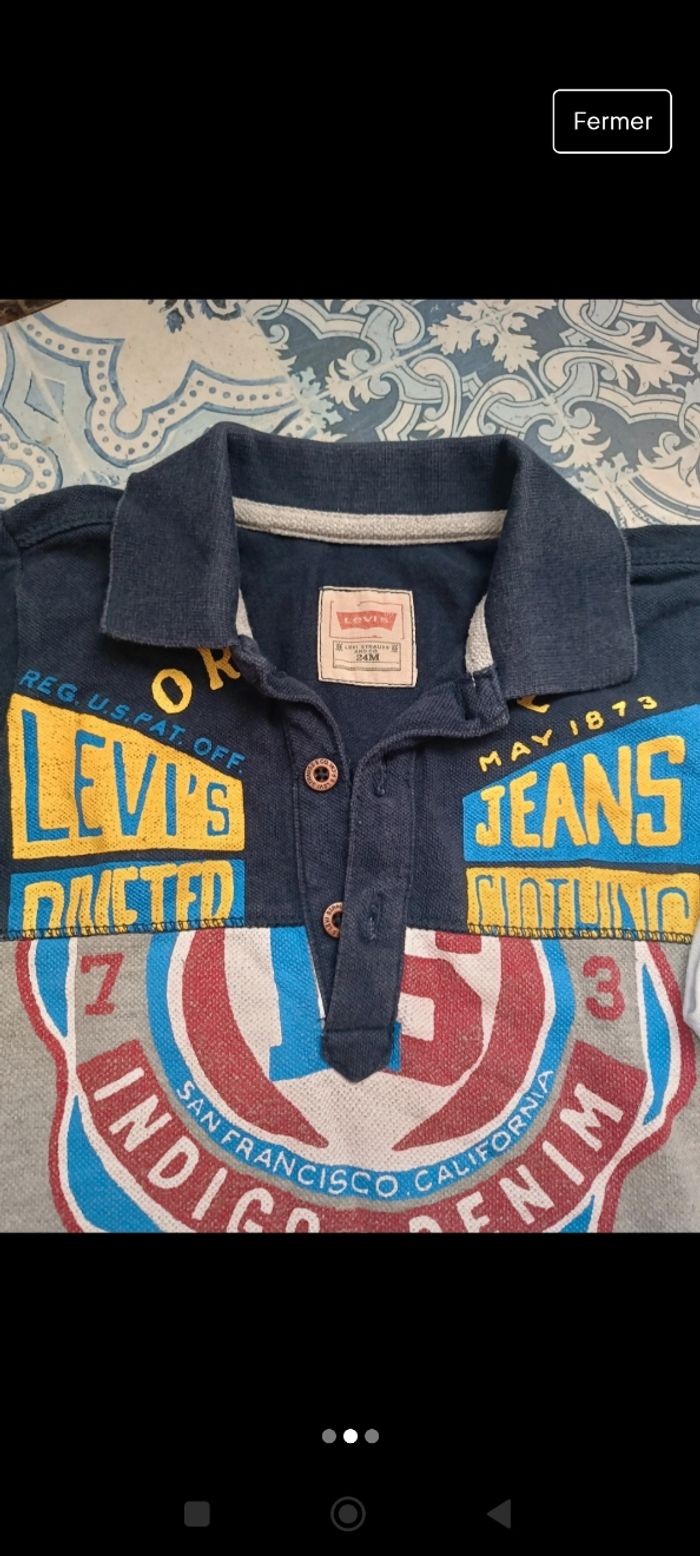 Lot de 6 polos et 1 chemise 2 ans - photo numéro 7