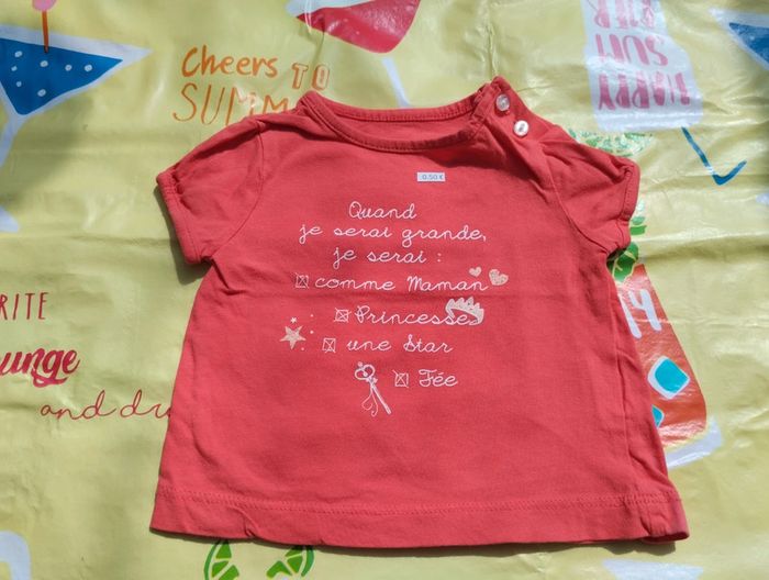 Tee-shirt 3 mois fille Kiabi