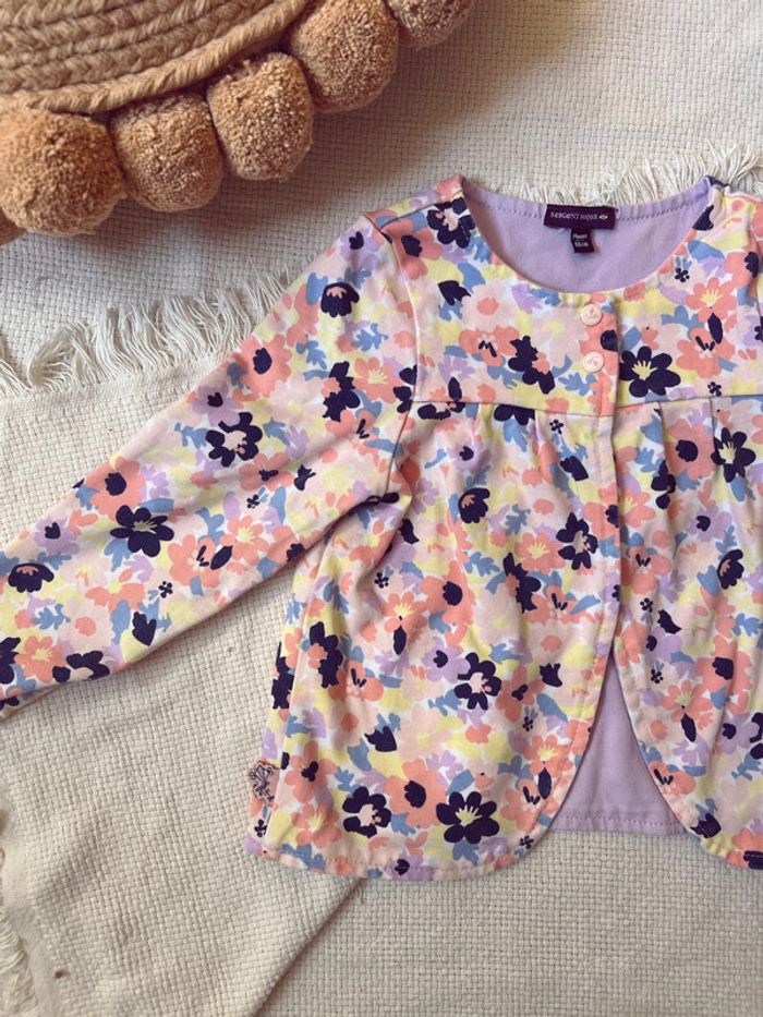 Gilet fleur sergent major multicolore 86 - photo numéro 2