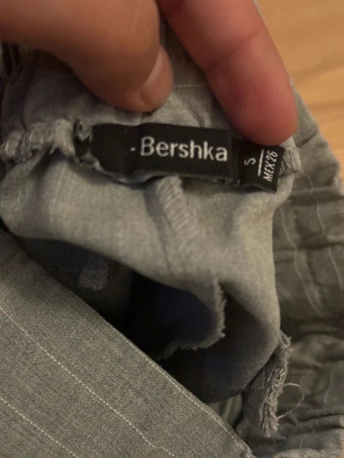 Pantalon cigarette à rayures gris 36Fr - photo numéro 3