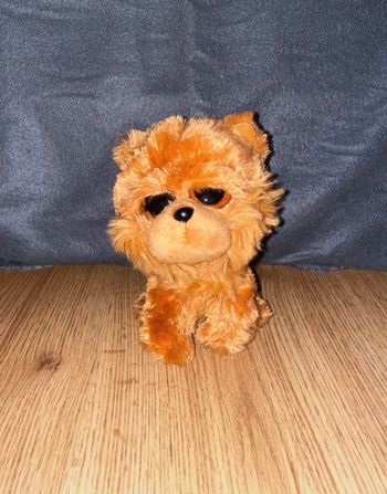 Peluche chien ty 15 cm