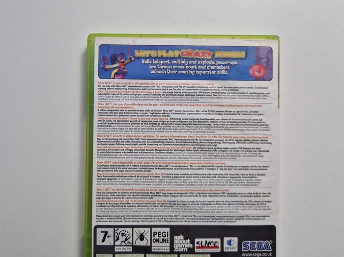 Jeu Xbox 360 Sega Superstars Tennis 🎾 - photo numéro 4