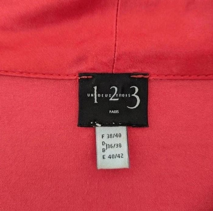 Top manches longues col satiné - 123 - taille 38/40 - photo numéro 4