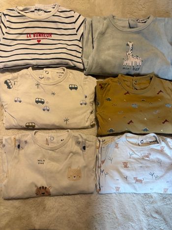 Lot de 6 pyjamas 
