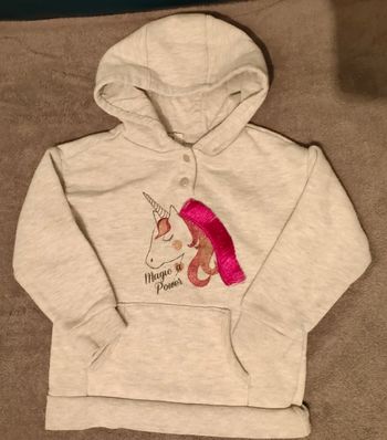 Sweat à capuche fille