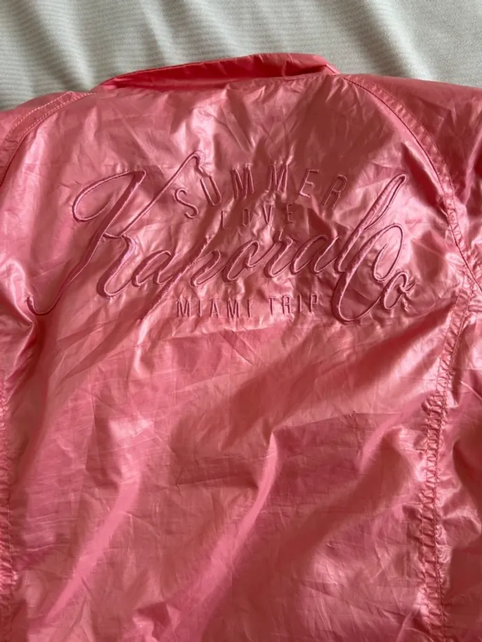 Manteau rose nacré kaporal taille xL léger - photo numéro 3