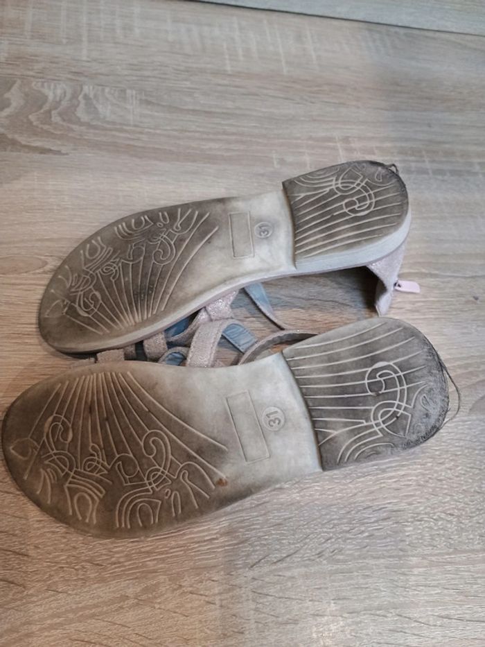 Sandales fille taille 31 - photo numéro 3
