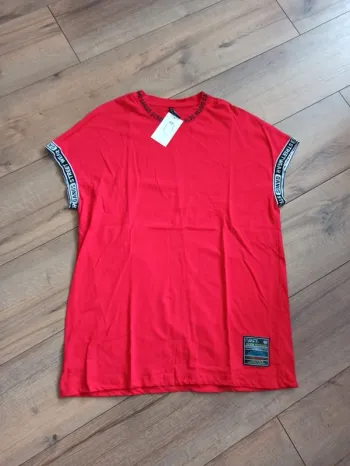 T-shirt rouge manches courtes homme taille L Gangs