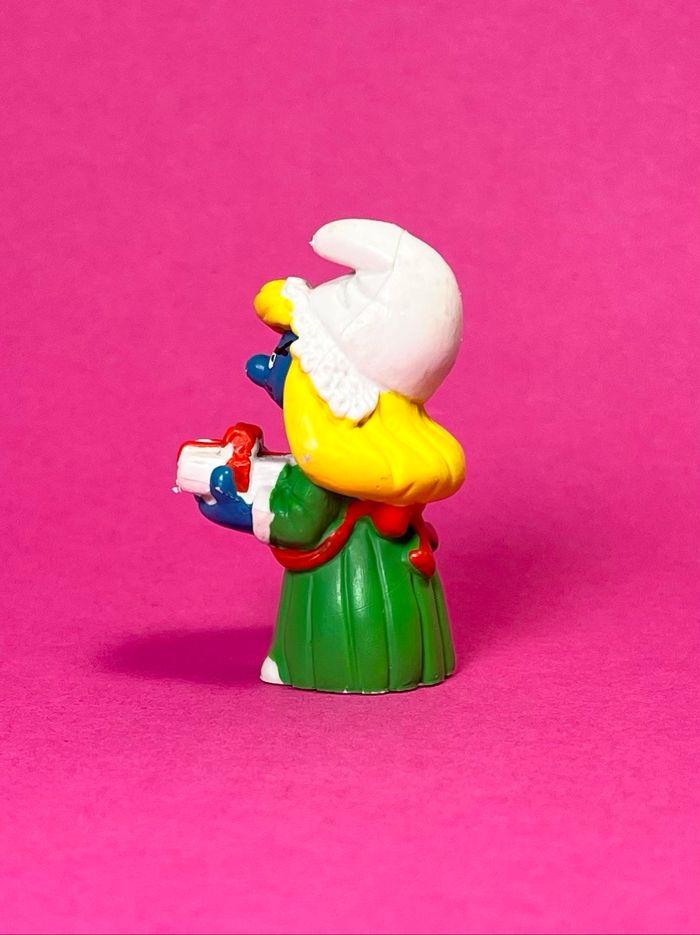 Figurine Schtroumpfette vintage : Schleich / Applause 1984 - photo numéro 5