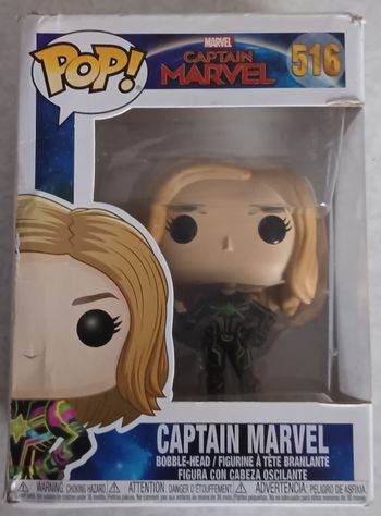 Figurine - Pop! Marvel - Captain Marvel - Captain Marvel N° 516