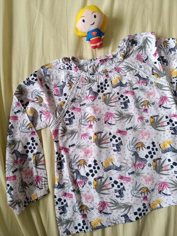 Blouse animaux sauvages Gemo