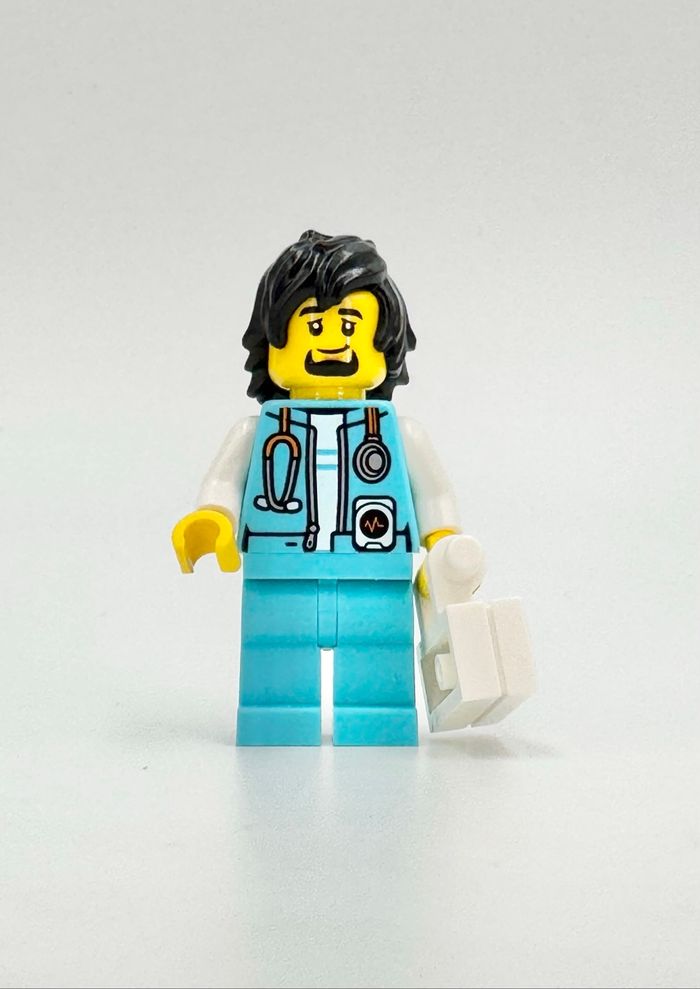 Lego Figurines City : Arctique, Médecin en mission d’Exploration - NEUF