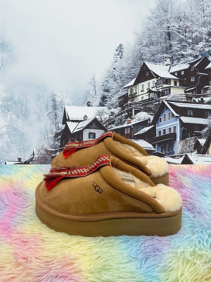 Pantoufles d'hiver UGG Tazzle, couleur châtaigne, pointure 40 - photo numéro 3
