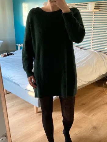 Robe pull verte
