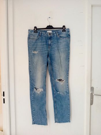 Jeans troué boyfriend femme
