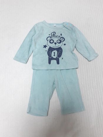Pyjama 2 pièce 68 cm