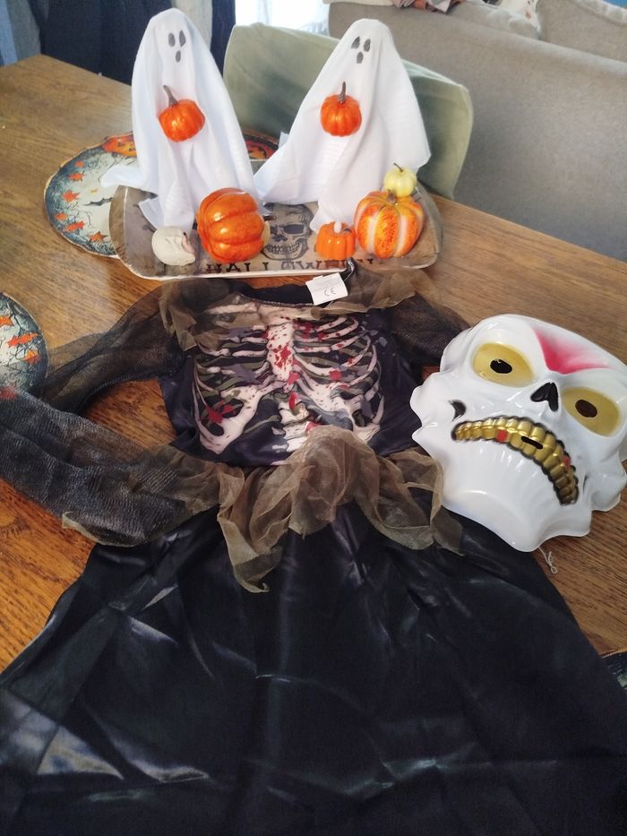 Déguisement Halloween Squelette Zombie