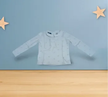 Lot de 2 tee-shirts manches longues fille 4 ans