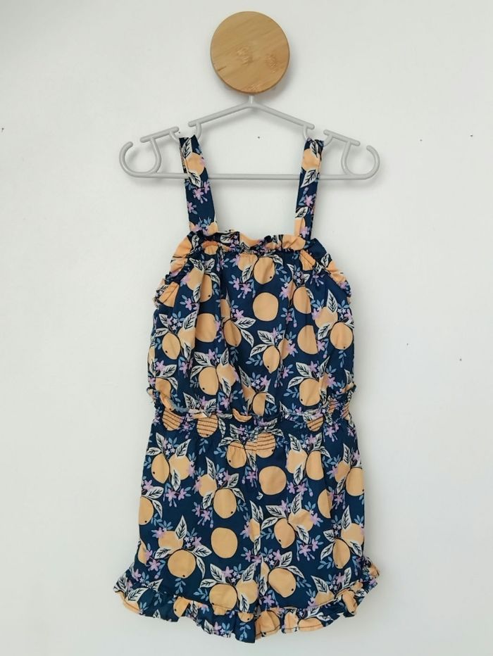 Combishort 5 ans Sergent Major été Fille 🍊 - photo numéro 1