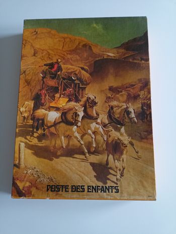 Poste des enfants carlit vintage