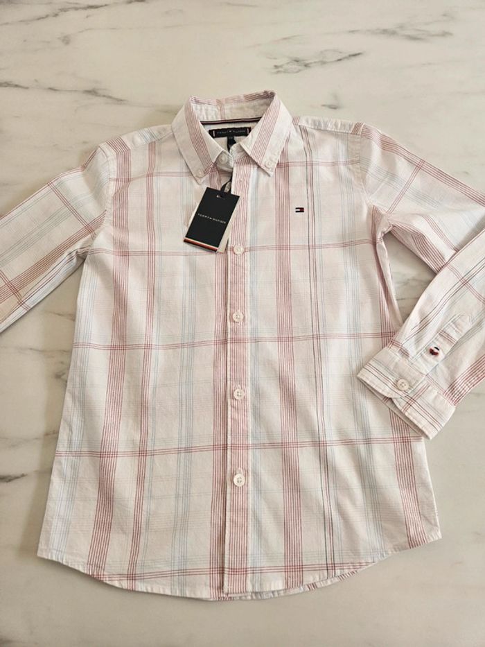 Tommy Hilfiger chemise mixte 8 ans - photo numéro 2