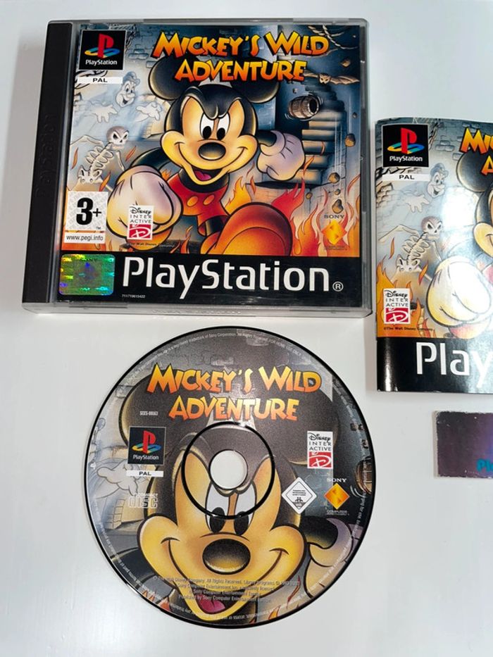 Mickey’s Wild Adventure - Jeu PS1 Excellent Etat Complet Version PAL Sony - photo numéro 2