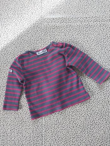 Adorable marinière Moussaillon 18 mois