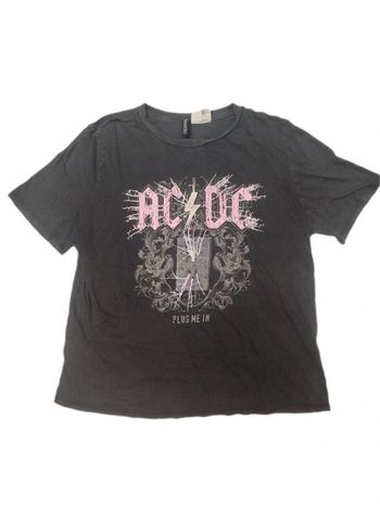 T-shirt imprimé AC/DC femme | H&M | S