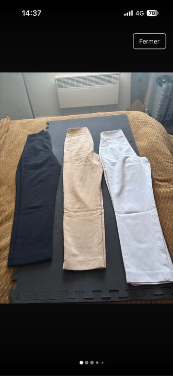 Pantalon de tailleur taille 34